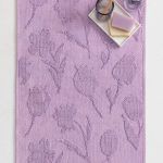 Πατάκι μπάνιου 50x80 YANG LILAC Μωβ Palamaiki
