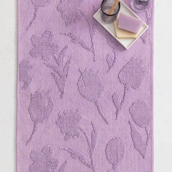 Πατάκι μπάνιου 50x80 YANG LILAC Μωβ Palamaiki