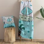 Πετσέτα Θαλάσσης Beach Collection 70x140 CM102 Γαλάζιο Palamaiki