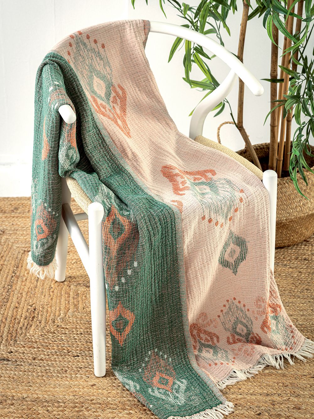 5205857310424_2 Παρεοπετσέτα Θαλάσσης Beach Collection 80x160 PESTE/3 Εμπριμέ Palamaiki - Image 1