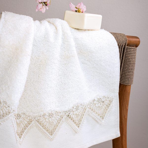 Σετ Πετσέτες Towels Collection PENTE WHITE Λευκό Palamaiki