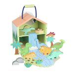 Ξύλινοι Δεινόσαυροι Play Set Orange Tree Toys (FSC®)