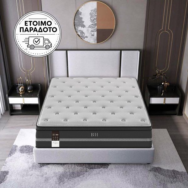 Beauty Home Στρώμα Pedic Μονό 90x200x32,5 Γκρι,Ανθρακί