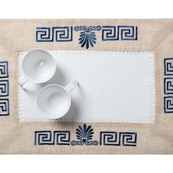 Σουπλά WH19-010 (35cm x 50cm) μπλέ SilkFashion