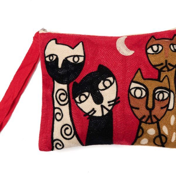 Πορτοφόλι αλυσοβελονιά (13cm x 20cm) πολύγαζο 96 SilkFashion