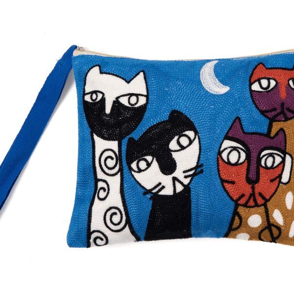 Πορτοφόλι αλυσοβελονιά (13cm x 20cm) πολύγαζο 81 SilkFashion