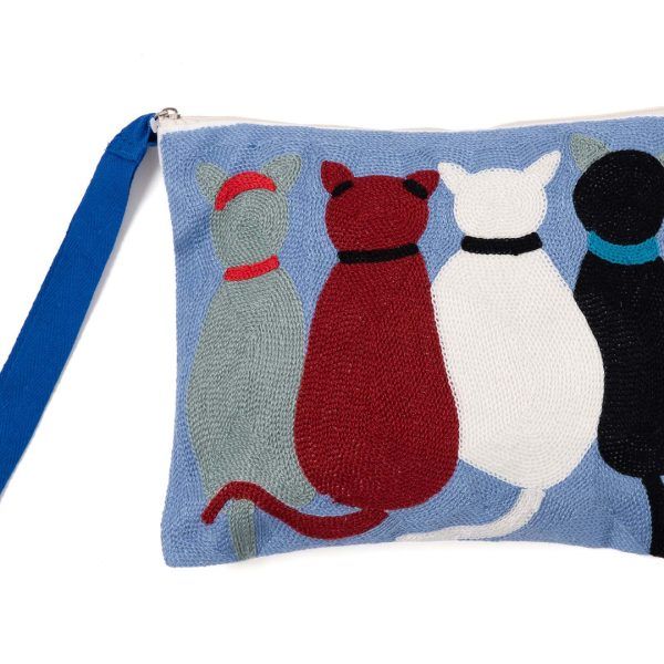Πορτοφόλι αλυσοβελονιά (13cm x 20cm) πολύγαζο 143 SilkFashion