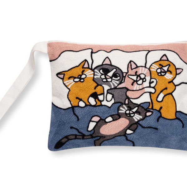 Πορτοφόλι αλυσοβελονιά (19cm x 25cm) πολύγαζο 130 SilkFashion