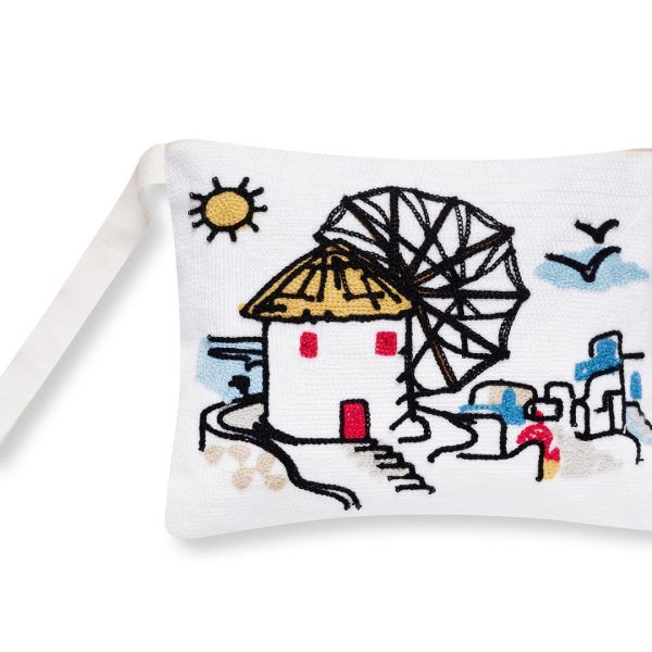 Πορτοφόλι αλυσοβελονιά (19cm x 25cm) πολύγαζο 269 SilkFashion