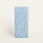 Beauty Home ΔΙΑΚΟΣΜΗΤΙΚΟ ΛΑΜΠΑΔΑΣ 35 x 22 cm ΜΠΛΕ ΚΥΜΑΤΑ Beauty Home