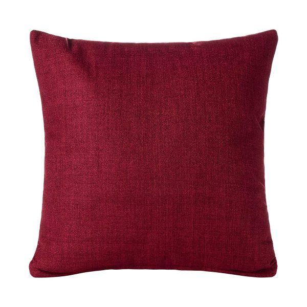 ΜΑΞΙΛΑΡΟΘΗΚΗ Α803 (45cm x 45cm) μπορντώ SilkFashion