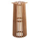 ΒΑΣΗ BAR STAND ΕΣΩΤ.ΧΩΡΟΥ ΜΕΣ.ΥΨΟΥΣ ΣΤΡΟΓΓΥΛΗ FRANTZ HM9857.11 MINDI ΞΥΛΟ ΣΕ ΦΥΣΙΚΟ Φ40x90Υεκ.