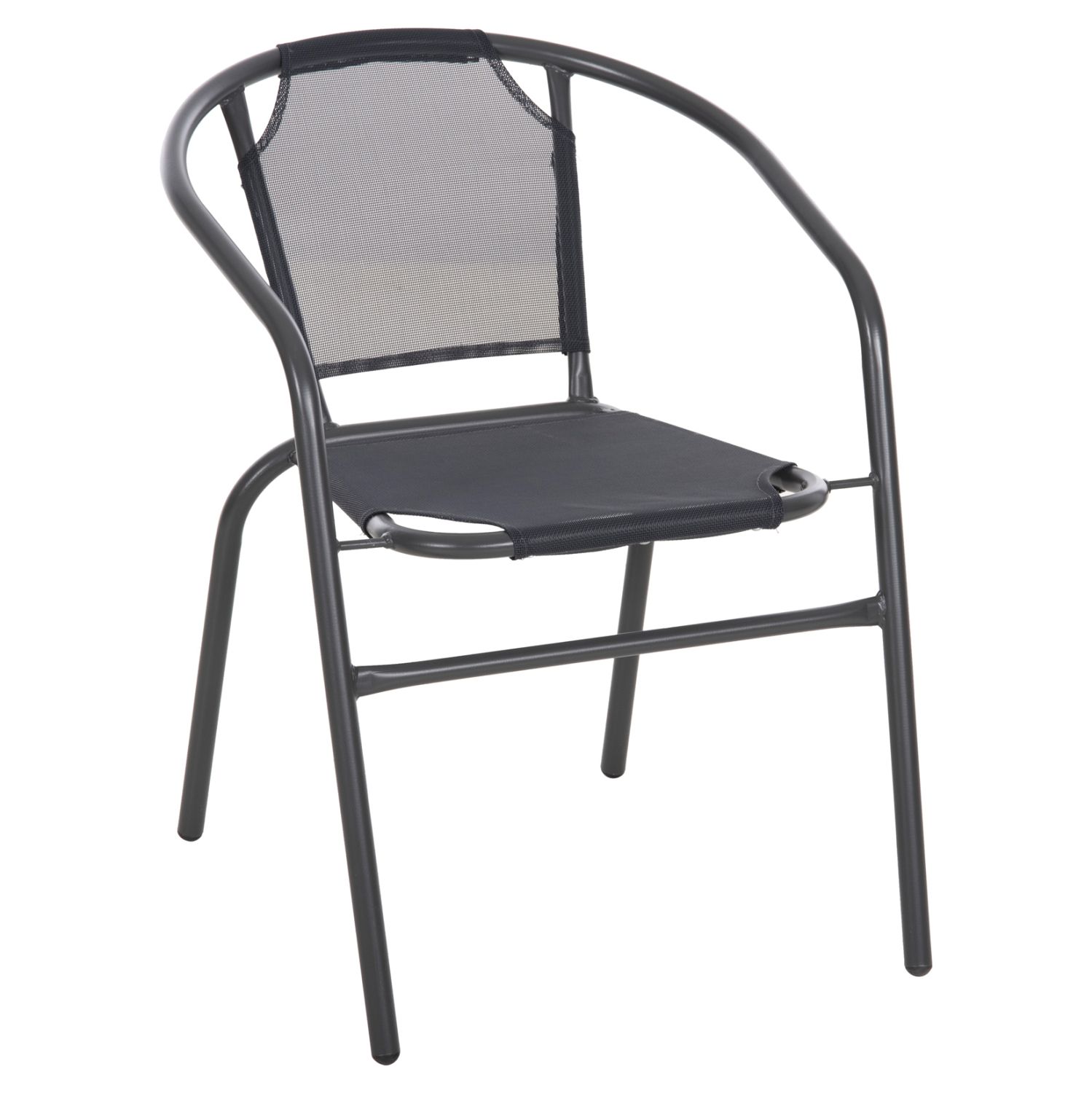 polythrona-exchoroy-fb9597701-metallo-te ΠΟΛΥΘΡΟΝΑ ΕΞ.ΧΩΡΟΥ LEDAN HM5977.01 ΜΕΤΑΛΛO & TEXTILENE ΓΚΡI 55x58x72Υεκ. - Image 1