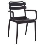 ΠΟΛΥΘΡΟΝΑ ΠΟΛΥΠΡΟΠΥΛΕΝΙΟΥ PHILLY HM6123.02 ΜΑΥΡΟ 58.5x49x83.5Υεκ.