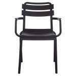 ΠΟΛΥΘΡΟΝΑ ΠΟΛΥΠΡΟΠΥΛΕΝΙΟΥ PHILLY HM6123.02 ΜΑΥΡΟ 58.5x49x83.5Υεκ. - Image 3