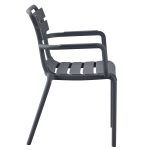 ΠΟΛΥΘΡΟΝΑ ΠΟΛΥΠΡΟΠΥΛΕΝΙΟΥ PHILLY HM6123.03 ΓΚΡΙ 58,5x49x83,5Υεκ. - Image 4