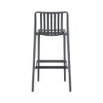 ΣΚΑΜΠΟ BAR ΠΟΛΥΠΡΟΠΥΛΕΝΙΟΥ CONVEE HM6098.03 ΓΚΡΙ 38,5x49,5x102Υεκ. - Image 4