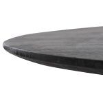 ΤΡΑΠΕΖΙ ΤΡΑΠΕΖΑΡΙΑΣ FRANTZ HM9388.12 ΜΑΣΙΦ MINDI ΞΥΛΟ ΣΕ ΜΑΥΡΟ Φ120X76,5Υεκ. - Image 3
