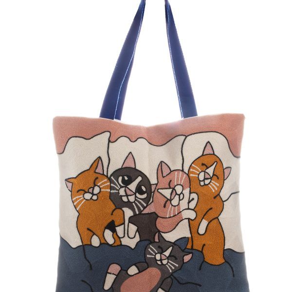 Τσάντα πολύγαζη (45cm x 45cm) 130 SilkFashion