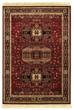 ΧΑΛΙ PERSIA 6057 BURGUNDY ΜΕ ΚΡΟΣΣΙ - 200X290  NewPlan