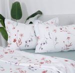 Beauty Home Σετ σεντόνια υπέρδιπλα με λάστιχο Memories Art 12681 165x200+30 Εκρού,Βεραμάν - Image 2