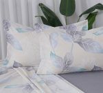 Beauty Home Σετ σεντόνια υπέρδιπλα με λάστιχο Memories Art 12692 165x200+30 Μπεζ - Image 2