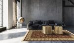 ΧΑΛΙ PERSIA 1533 BURGUNDY ΜΕ ΚΡΟΣΣΙ - SET067(2x140,1x200)  NewPlan - Image 5