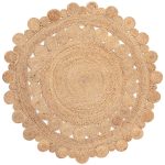 Χαλί γιούτα 1759 (150cm) natural SilkFashion
