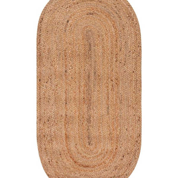 Χαλί γιούτα 1771 (60cm x 130cm) natural SilkFashion