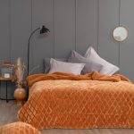 Κουβερτοπάπλωμα King Size 240x260 Palamaiki Nadine Gold