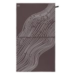 Beauty Home Πετσέτα θαλάσσης διπλής όψης Microfiber 200gsm Art 2294 90x160 Καφέ