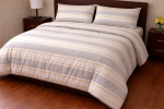 Σετ Πάπλωμα Υπέρδιπλο 220x240 Cosmin Royal Cart Grey-Yellow