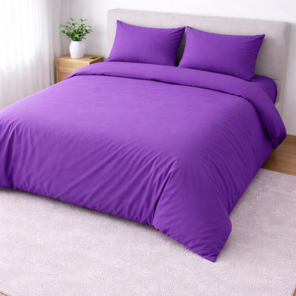 Σετ Κουβερλί Υπέρδιπλο 220x240 Cosmin Home Imports Purple