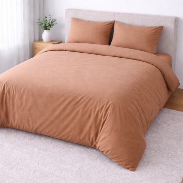 Σετ Κουβερλί Υπέρδιπλο 220x240 Cosmin Home Imports Beige-Yellow