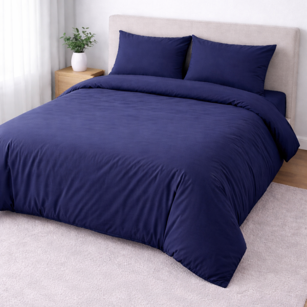 Σετ Κουβερλί Υπέρδιπλο 220x240 Cosmin Home Imports Dark Blue
