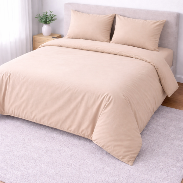 Σετ Κουβερλί Υπέρδιπλο 220x240 Cosmin Home Imports Beige