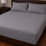 Σετ Σεντόνια με Λάστιχο 160x200+30 Cosmin Royal Grey