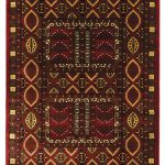 ΧΑΛΙ PERSIA 2273 BURGUNDY ΜΕ ΚΡΟΣΣΙ - 160X230  NewPlan