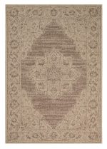 ΧΑΛΙ ETHNIK  204005C BROWN/CARAMEL BEIGE - 200X285  NewPlan