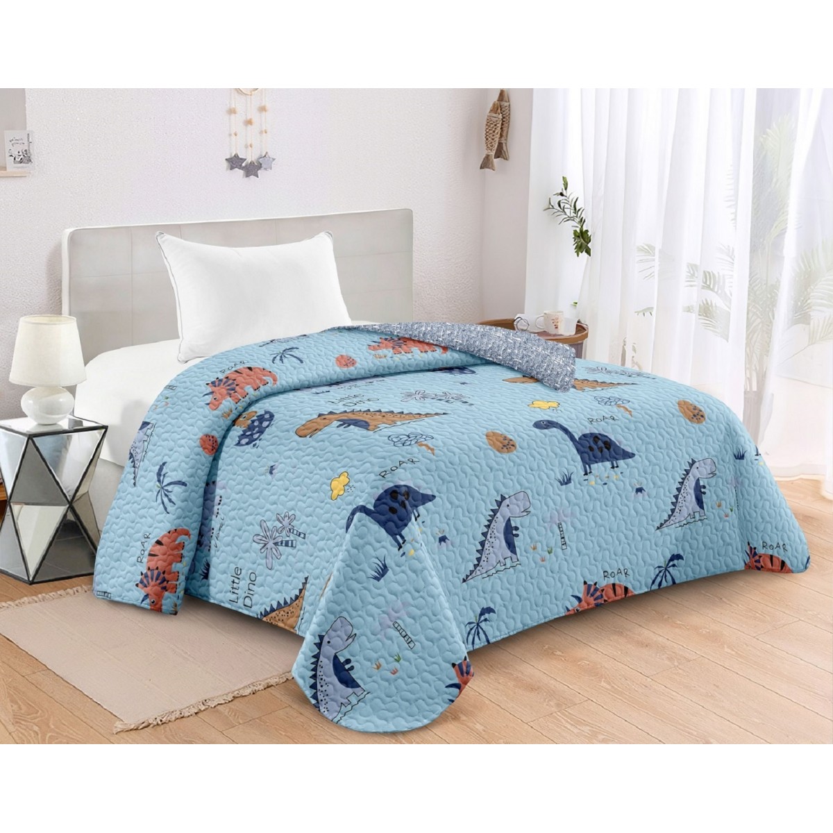 ADAMHOME_320_DINOSAUROS-1200x1200 ΚΟΥΒΕΡΛΙ ΜΟΝΟ 160x220 ADAM HOME 320 - Image 1