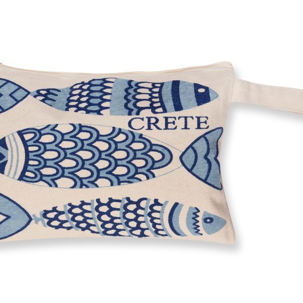 Πορτοφόλι καραβόπανο (30cm x 20cm) canvas 12 creta SilkFashion