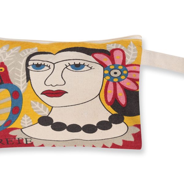 Πορτοφόλι καραβόπανο (30cm x 20cm) canvas 8 creta SilkFashion