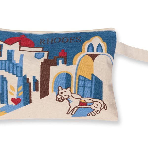 Πορτοφόλι καραβόπανο (30cm x 20cm) canvas 9 creta SilkFashion