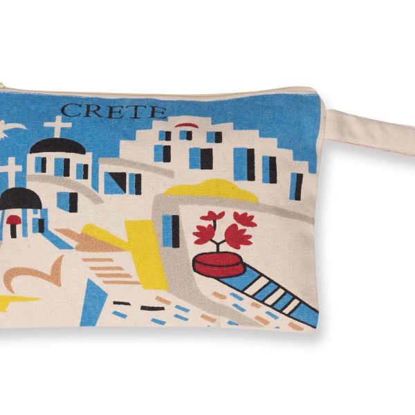 Πορτοφόλι καραβόπανο (20cm x 13cm) canvas 14 rhodes SilkFashion