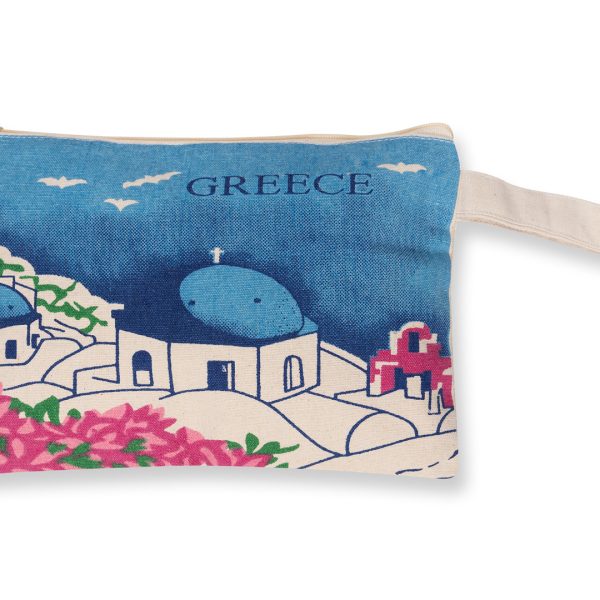 Πορτοφόλι καραβόπανο (30cm x 20cm) canvas 20 rhodes SilkFashion