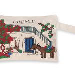 Πορτοφόλι καραβόπανο (30cm x 20cm) canvas 17 rhodes SilkFashion