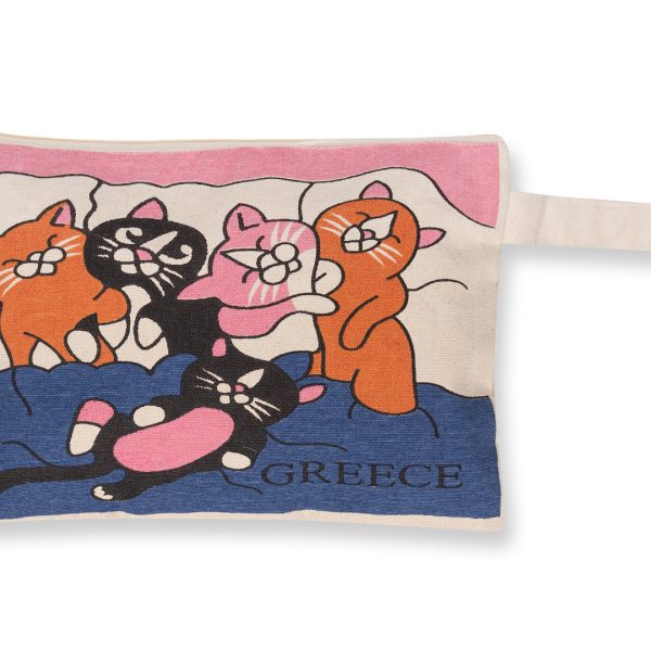 Πορτοφόλι καραβόπανο (30cm x 20cm) canvas 7 creta SilkFashion