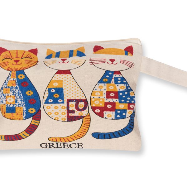 Πορτοφόλι καραβόπανο (20cm x 13cm) canvas 19 rhodes SilkFashion