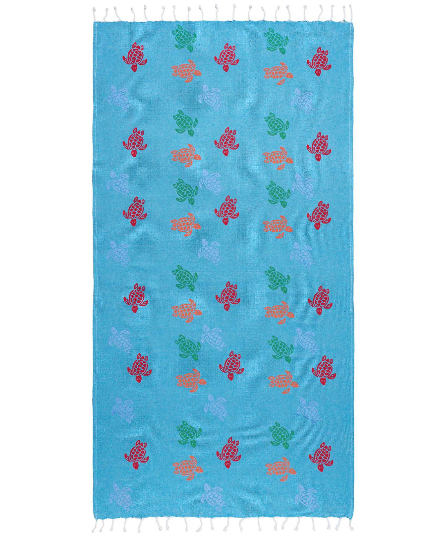 Untitled-4404 Pestemal nkp171 (90cm x 180cm) turquise SilkFashion - Image 1