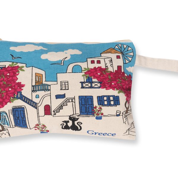 Πορτοφόλι καραβόπανο (20cm x 13cm) canvas 28 creta SilkFashion